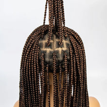 Load image into Gallery viewer, 36" Knotless Box Braids Full Lace Wig | Crochet Braids | Synthetic Braiding Hair | Black Women