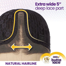 Load image into Gallery viewer, Sensationnel Glueless Butta 360 HD Lace Front Wig Unit 5 - 360 Lace, Glueless, Pre-Plucked Hairline
