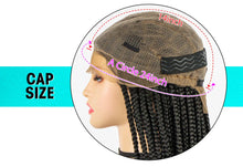 Load image into Gallery viewer, 36" Knotless Box Braids Full Lace Wig | Crochet Braids | Synthetic Braiding Hair | Black Women