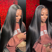 Load image into Gallery viewer, Pre Cut No Glue Bone Straight Glueless Wigs Human Hair For Women Brazilian Glueless Wig Human Hair Ready To Wear Preplucked 200%