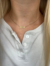 Load image into Gallery viewer, Initial A Precious Elongated Necklace