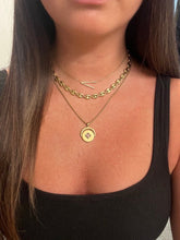 Load image into Gallery viewer, Initial V Precious Elongated Necklace