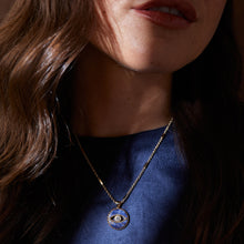Load image into Gallery viewer, Sodalite Evil Eye Necklace