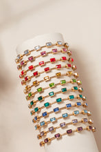 Load image into Gallery viewer, November Birthstone Emerald Cut Bangle