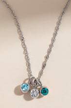 Load image into Gallery viewer, March Birthstone Interchangeable Charm