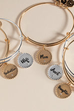 Load image into Gallery viewer, Mom Charm Bangle