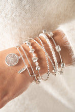 Load image into Gallery viewer, April Birthstone Emerald Cut Bangle