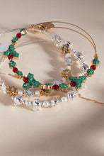 Load image into Gallery viewer, Star of David Beaded Bangle