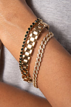 Load image into Gallery viewer, Crystal Pave Curb Chain Bracelet