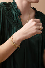 Load image into Gallery viewer, Crystal Pebble Chain Bracelet