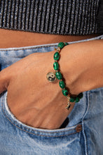 Load image into Gallery viewer, Malachite Charm Bracelet