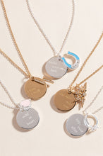 Load image into Gallery viewer, “Happily Ever After” Duo Charm Pendant Necklace