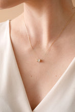 Load image into Gallery viewer, April Birthstone Precious Pendant Necklace