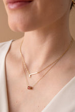 Load image into Gallery viewer, Initial L Precious Elongated Necklace