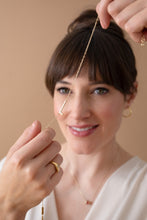 Load image into Gallery viewer, Initial L Precious Elongated Necklace