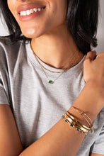 Load image into Gallery viewer, Initial K Precious Elongated Necklace