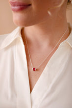 Load image into Gallery viewer, July Birthstone Precious Pendant Necklace