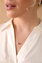 Load image into Gallery viewer, January Birthstone Precious Pendant Necklace