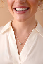Load image into Gallery viewer, March Birthstone Precious Pendant Necklace
