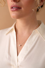 Load image into Gallery viewer, April Birthstone Precious Pendant Necklace