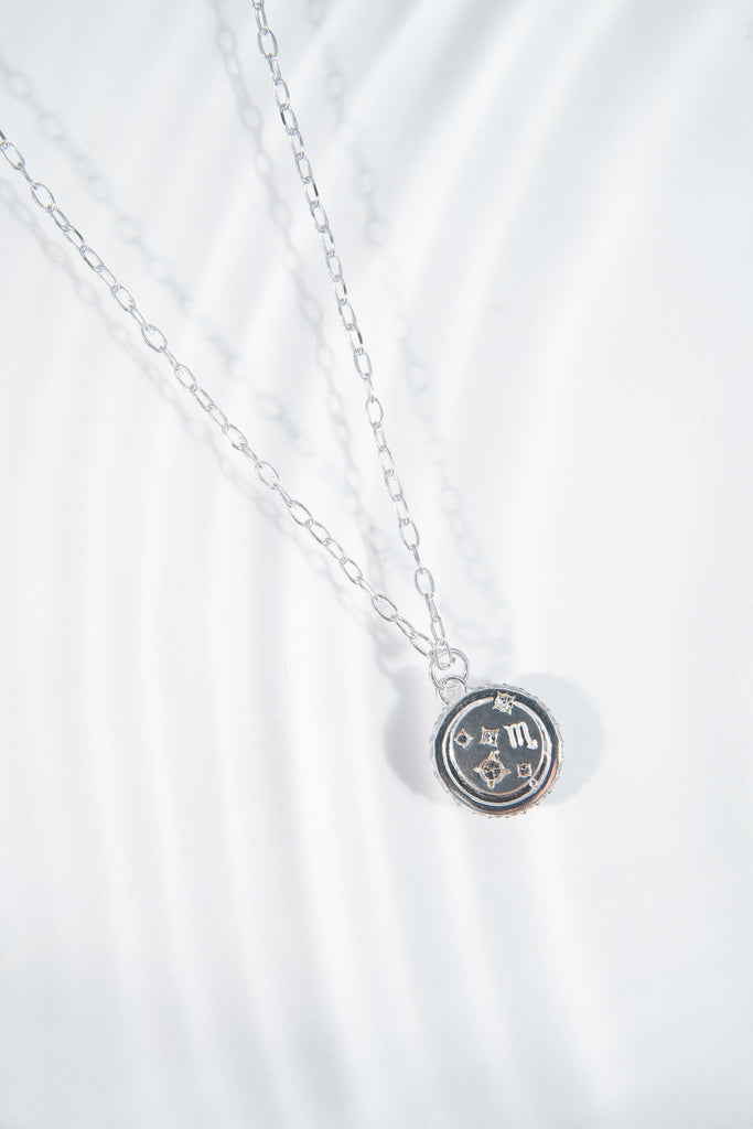 Scorpio Zodiac Precious Necklace