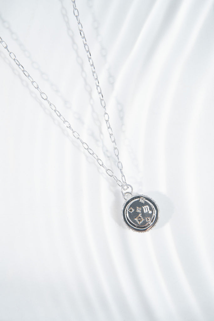 Scorpio Zodiac Precious Necklace