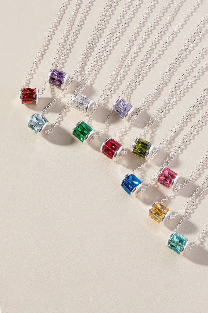 September Birthstone Precious Pendant Necklace