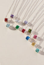 Load image into Gallery viewer, October Birthstone Precious Pendant Necklace