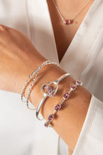 Load image into Gallery viewer, June Birthstone Emerald Cut Bangle