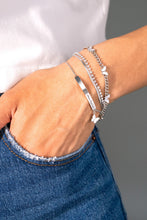 Load image into Gallery viewer, Double Strand Crystal Tennis Chain Bracelet