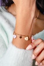 Load image into Gallery viewer, Sweethearts® Multi-Charm Bracelet