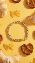 Load image into Gallery viewer, 'Carbs are My Love Language' Beaded Stretch Bracelet