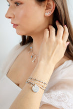 Load image into Gallery viewer, “Trust the Process” Open Tusk Cuff Bracelet