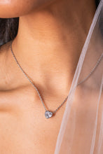 Load image into Gallery viewer, Crystal Heart Pendant Necklace