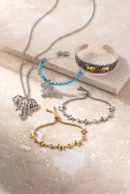 Load image into Gallery viewer, Elephant Crystal Bolo Bracelet