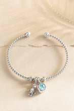 Load image into Gallery viewer, March Birthstone Interchangeable Charm