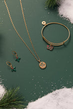 Load image into Gallery viewer, 'Holly Jolly' Charm Bangle