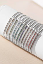 Load image into Gallery viewer, October Everyday Birthstone Pave Bolo Bracelet
