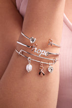 Load image into Gallery viewer, Breast Cancer Awareness Pink Ribbon Flex Cuff