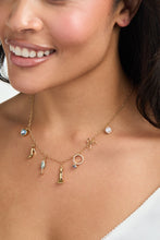 Load image into Gallery viewer, Bridal Multi-Charm Necklace