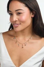 Load image into Gallery viewer, Bridal Multi-Charm Necklace