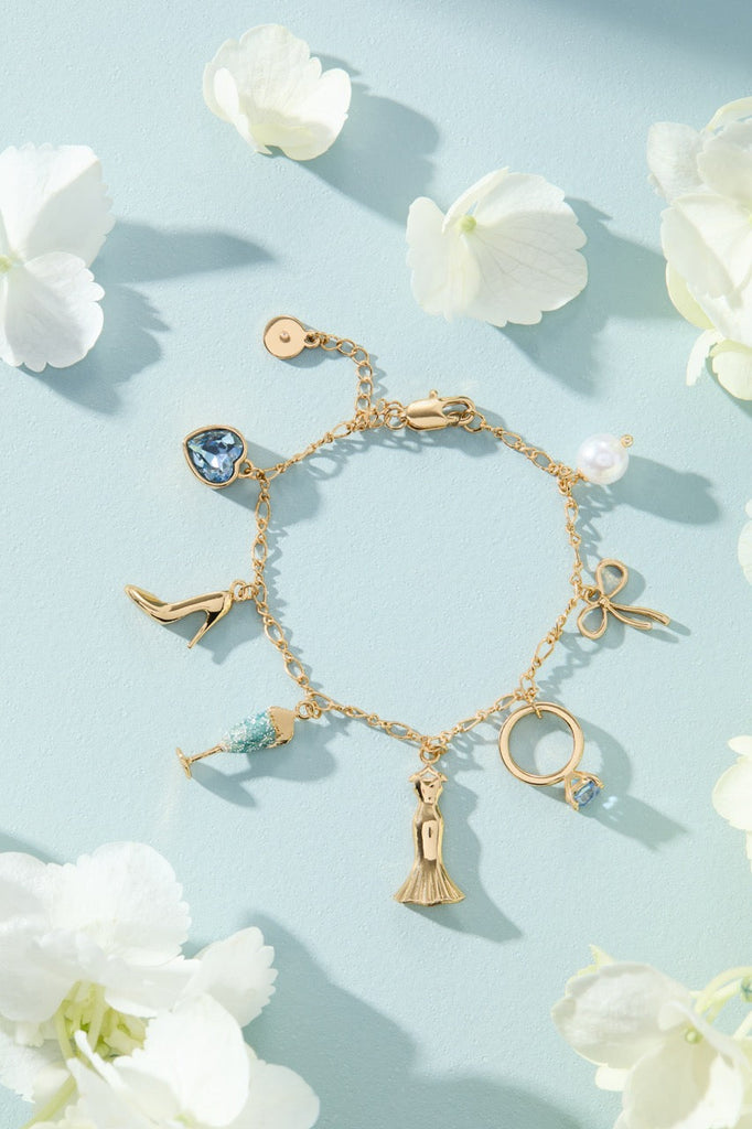 Bridal Multi-Charm Bracelet