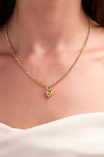 Load image into Gallery viewer, November 'Balance' Heart Birthstone Charm