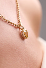 Load image into Gallery viewer, November 'Balance' Heart Birthstone Charm