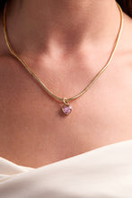 Load image into Gallery viewer, October 'Serenity' Heart Birthstone Charm