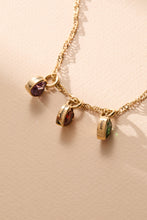 Load image into Gallery viewer, January 'Courage' Heart Birthstone Charm