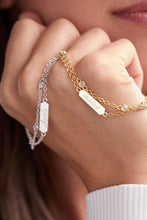 Load image into Gallery viewer, Abuela Infinity Chain Double Strand Bracelet