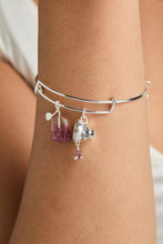Load image into Gallery viewer, 'Spill the Tea' Cup &amp; Tea Bag Charm Bangle