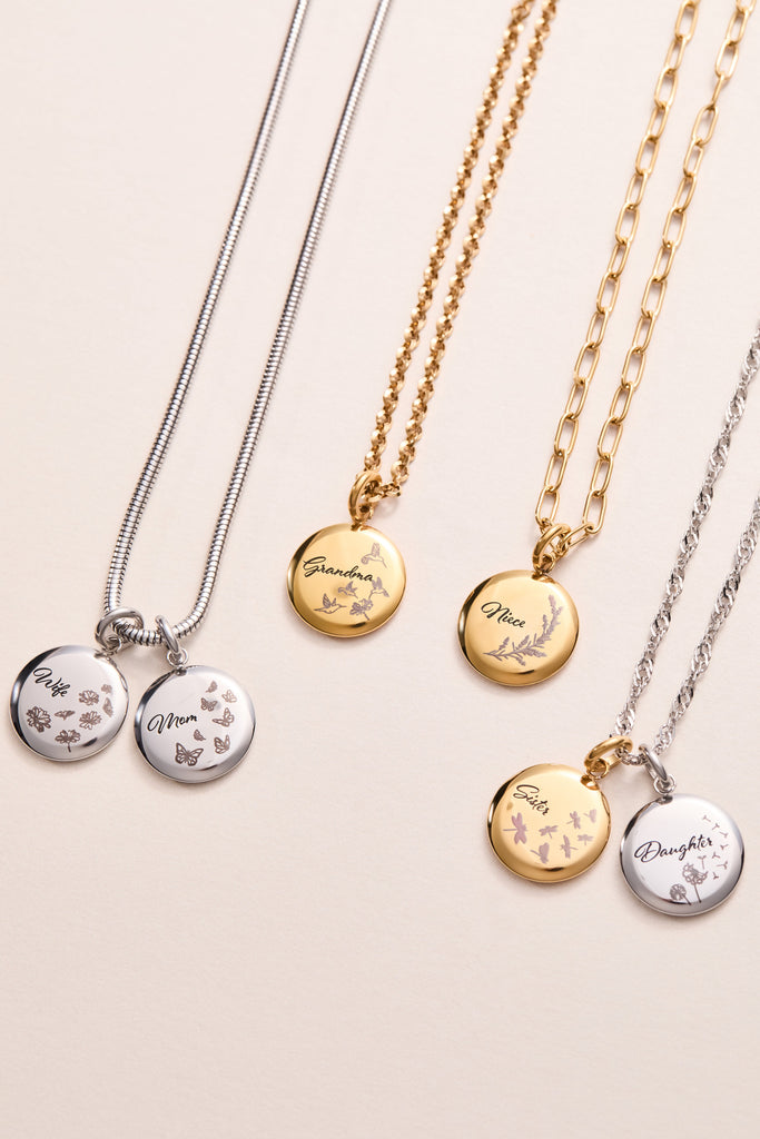 Sister Dragonfly Disc Charm