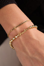 Load image into Gallery viewer, Grandma Elongated Crystal Stretch Bracelet